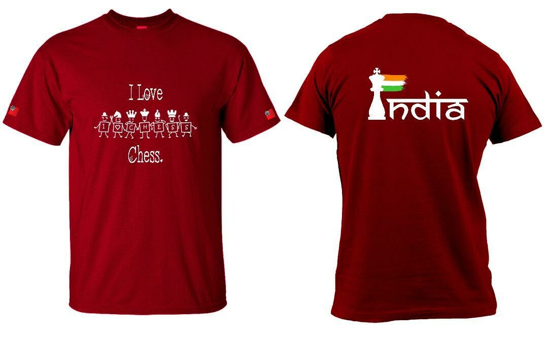 I Love Chess Red T-Shirt