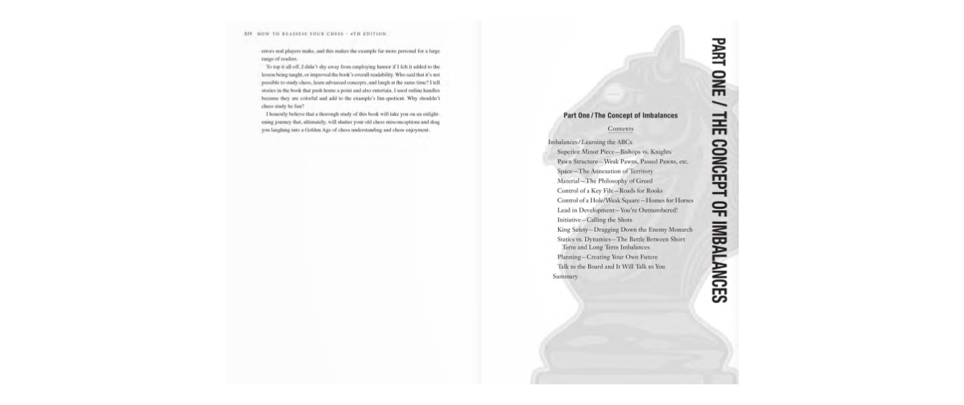 How to Reassess Your Chess 4th Edition: Chess Mastery Through Imbalances by Jeremy Silman