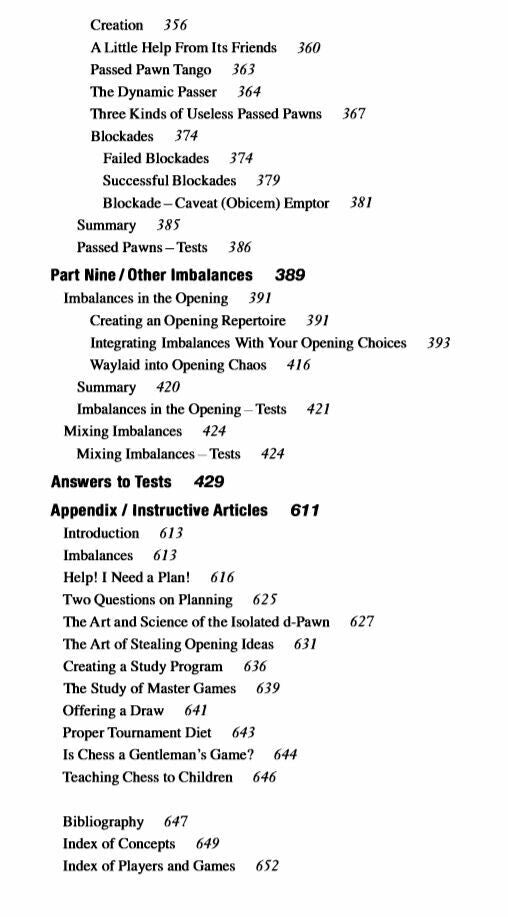 How to Reassess Your Chess 4th Edition: Chess Mastery Through Imbalances by Jeremy Silman