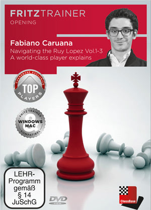 Navigating the Ruy Lopez Vol.1-3 by Fabiano Caruana