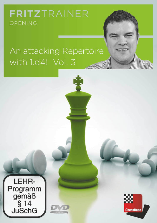 An Attacking Repertoire with 1.d4 Vol.3 by Nicholas Pert