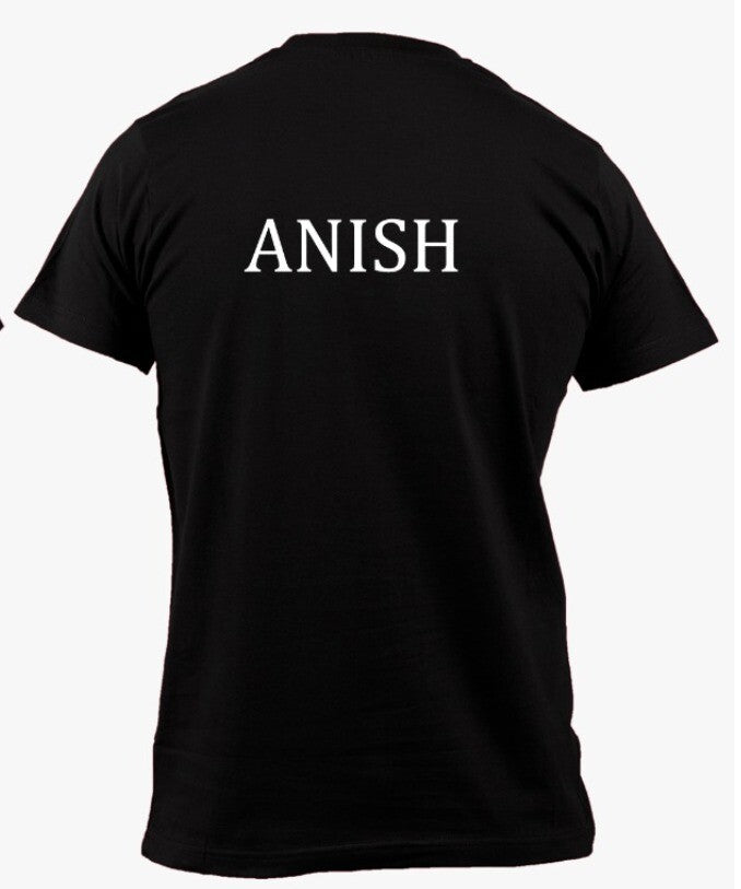 Create Your Own T-shirt! (Your name at the back)