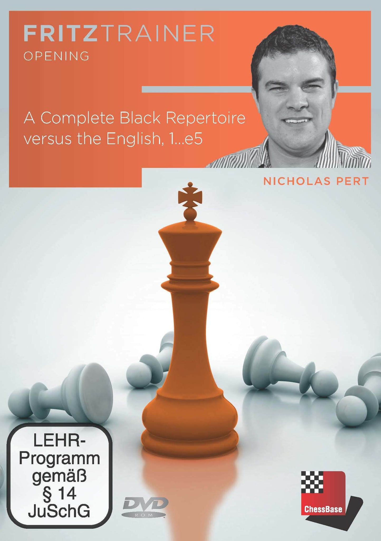 A Complete Black Repertoire versus the English, 1...e5 by Nicholas Pert