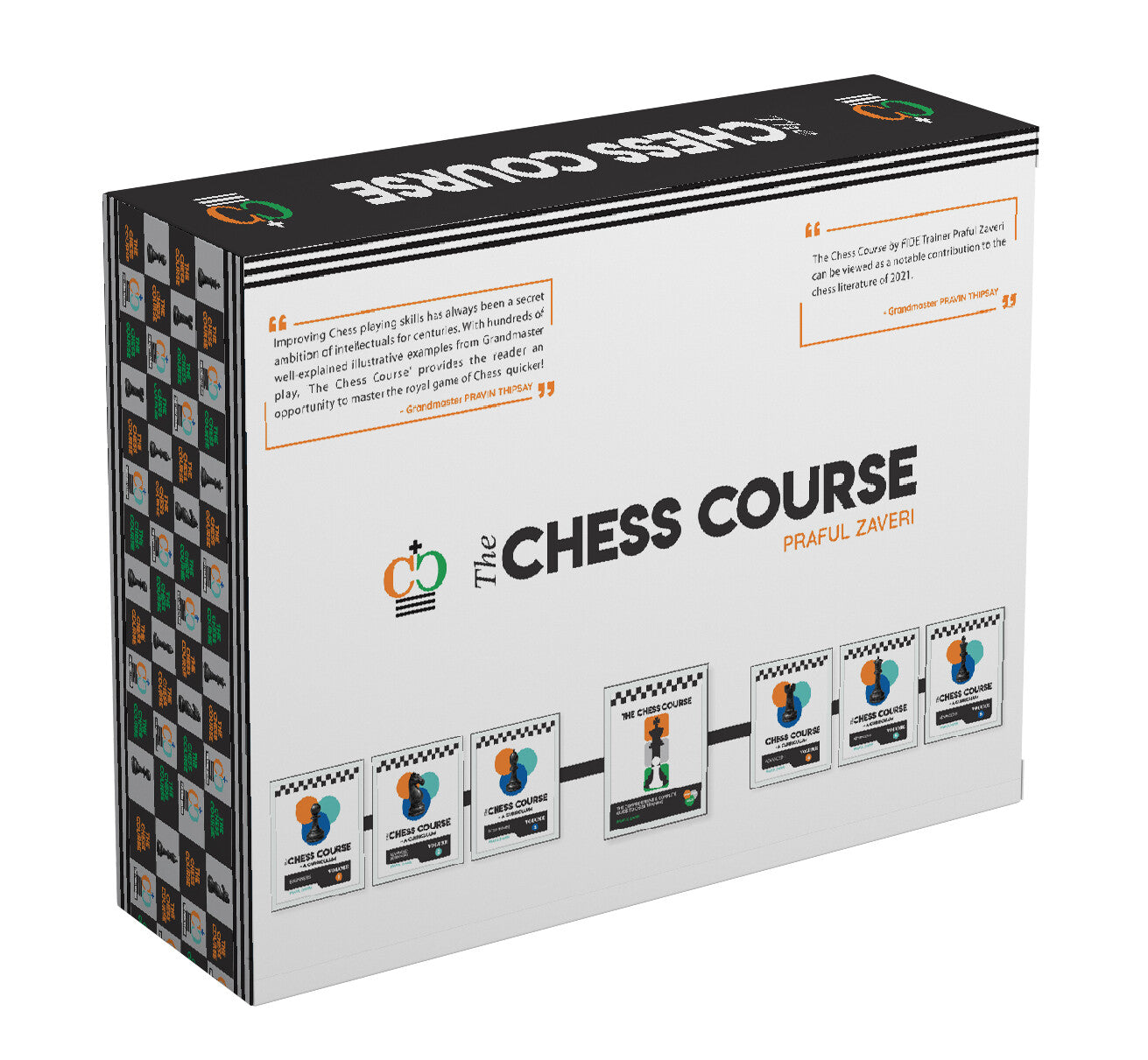The Chess Course by Praful Zaveri (A Pack of Seven Books) - Revised Edition