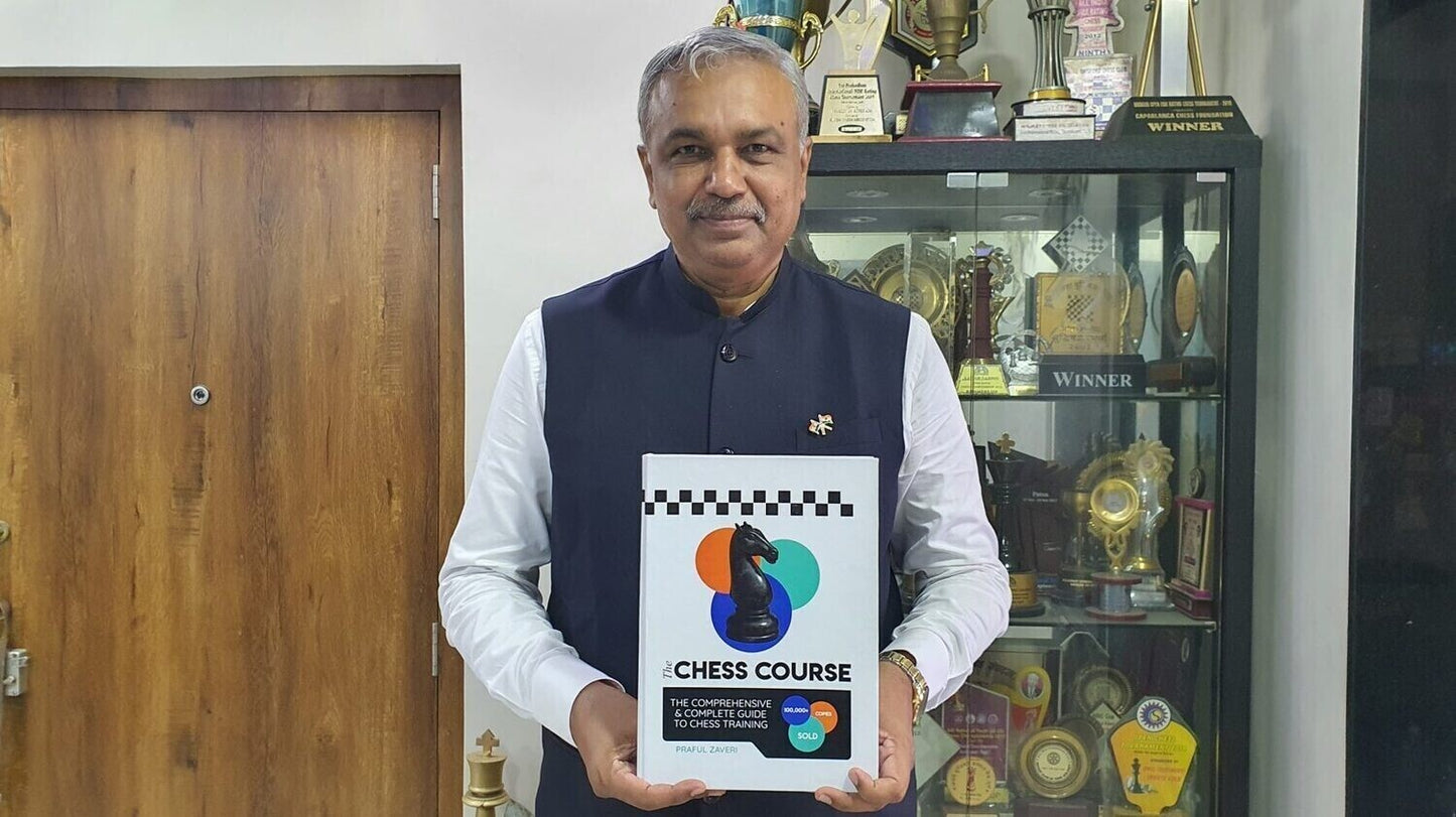 The Chess Course by Praful Zaveri (A Pack of Seven Books) - Revised Edition