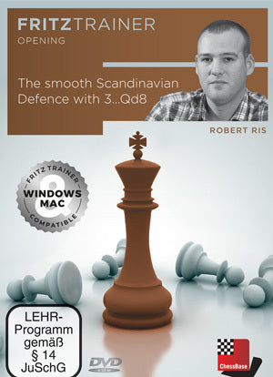 The smooth Scandinavian Defence with 3...Qd8 by Robert Ris