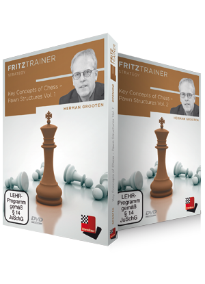 Key Concepts of Chess - Pawn Structures Vol.1 and 2 by Herman Grooten