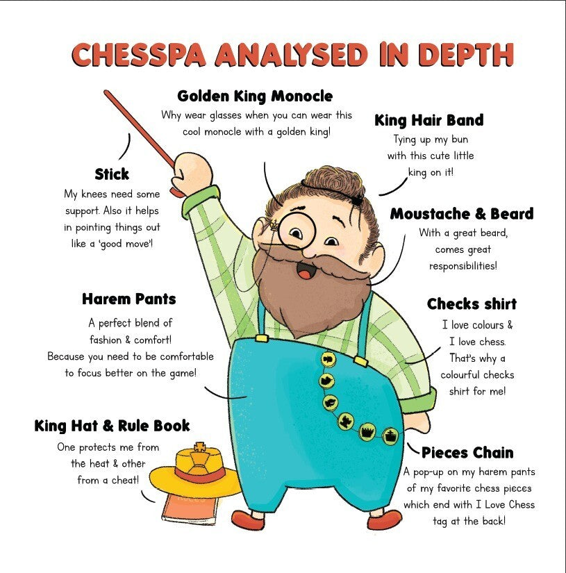 Chesspa In Chess Adventure Park | Children's Chess Book