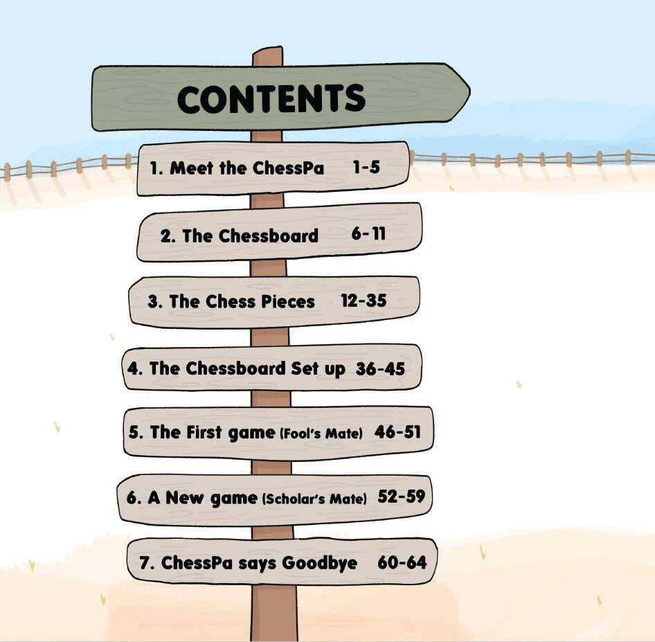 Chesspa In Chess Adventure Park | Children's Chess Book