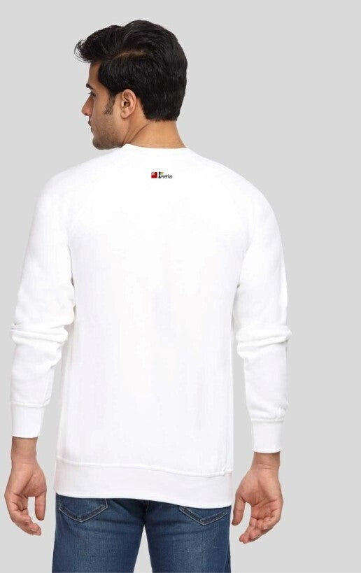 Sweatshirt - Premium King Of Words (White)