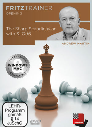 The Sharp Scandinavian with 3...Qd6 by Andrew Martin