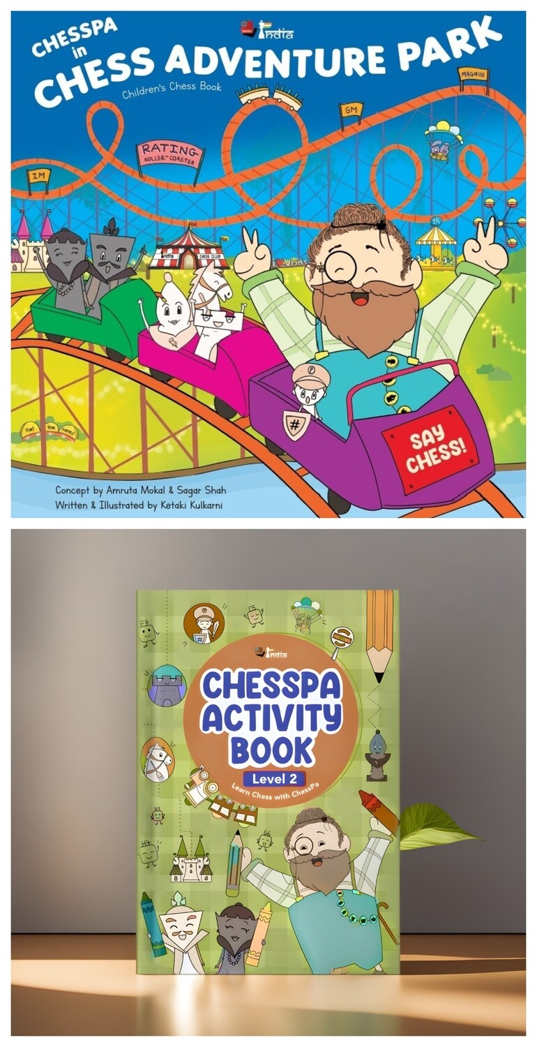 Chesspa In Chess Adventure Park | Children's Chess Book