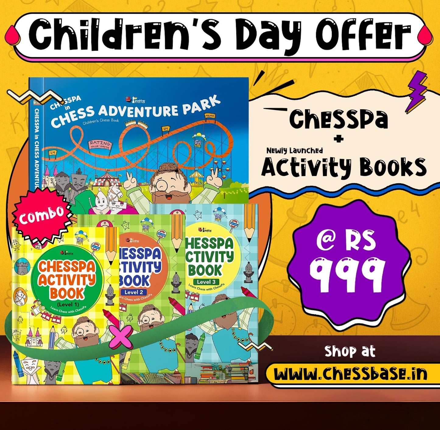 Chesspa In Chess Adventure Park | Children's Chess Book