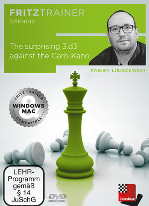 The surprising 3.d3 against the Caro-Kann by Fabien Libiszewski