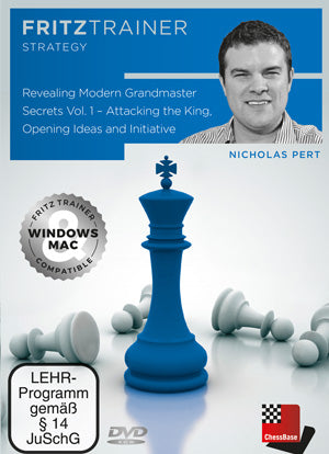Revealing Modern Grandmaster Secrets Vol. 1 – Attacking the King, Opening Ideas and Initiative by  Nicholas Pert