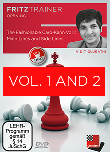 The Fashionable Caro-Kann Vol.1 and 2 by Vidit Gujrathi