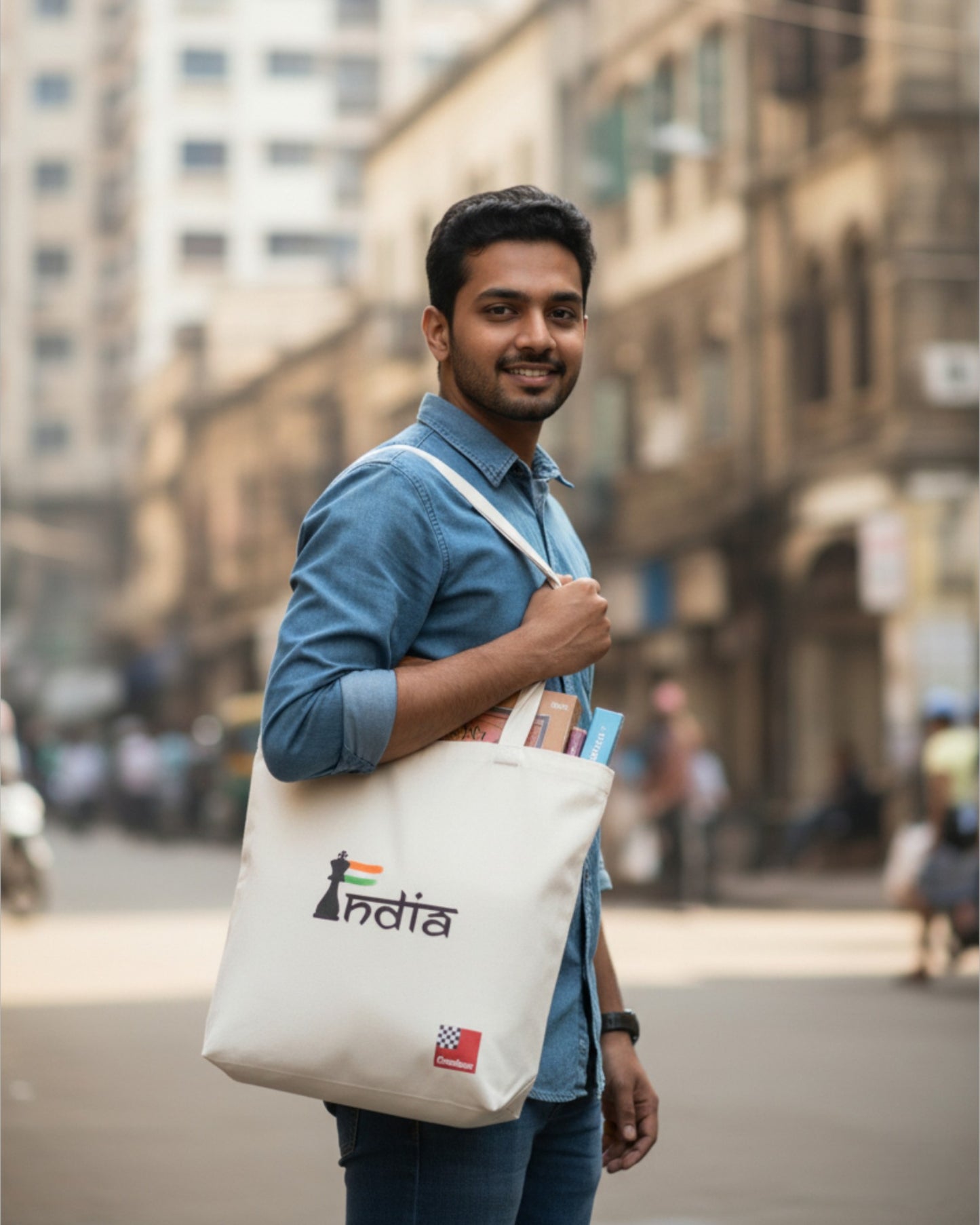 ChessBase India Tote Bag