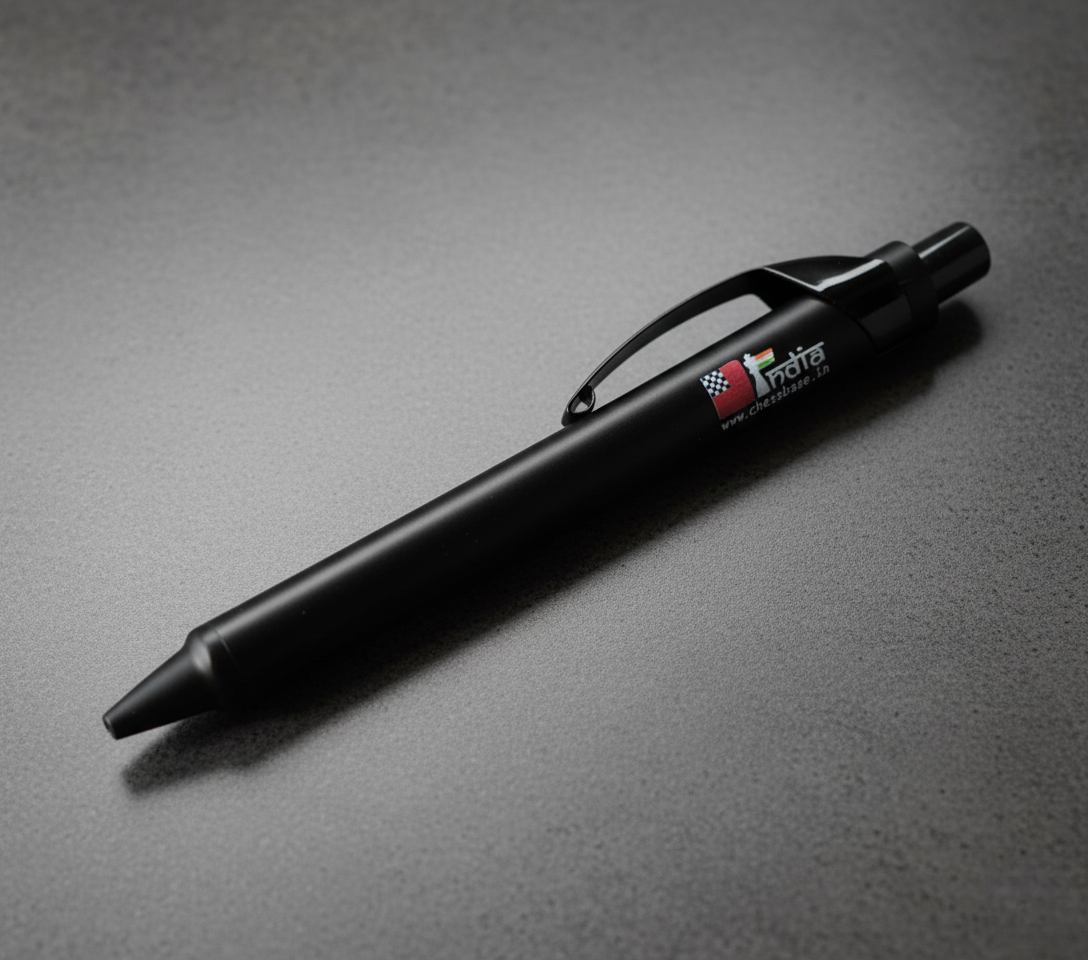 ChessBase India Black Pen