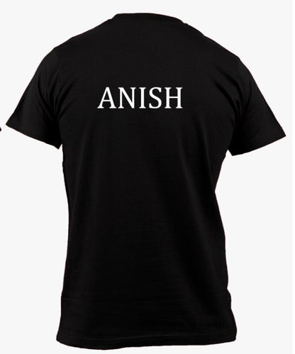 Create Your Own T-shirt! (Your name at the back)