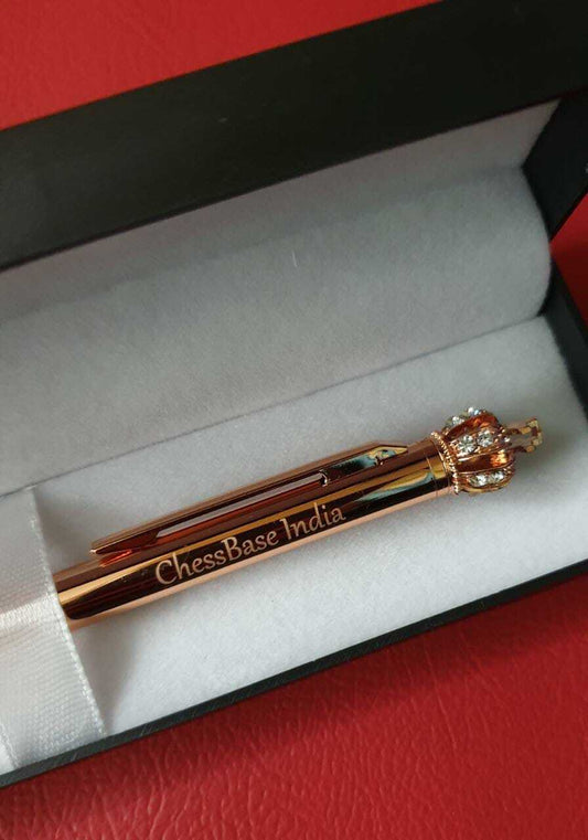Crown Pen With Box