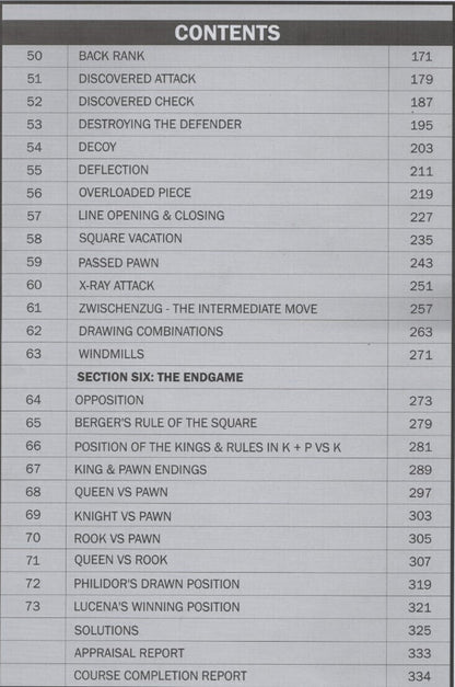 The Chess Course by Praful Zaveri (A Pack of Seven Books) -  Revised Edition