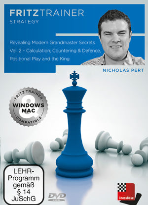 Revealing Modern Grandmaster Secrets Vol. 2 – Calculation, Countering & Defence, Positional Play and the King by  Nicholas Pert