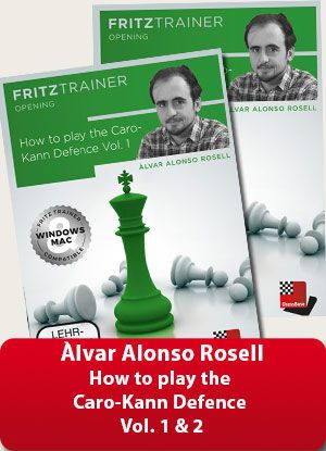 How to play the Caro- Kann Defence Vol. 1 & 2 by  Àlvar Alonso Rosell