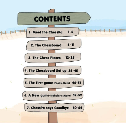 Chesspa In Chess Adventure Park | Children's Chess Book