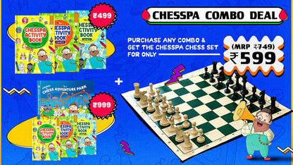 Chesspa In Chess Adventure Park | Children's Chess Book