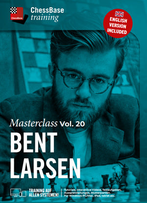 Master Class Vol.20 - Bent Larsen by Dorian Rogozenco, Dr. Karsten Müller, Mihail Marin, Oliver Reeh, GM Peter Heine Nielsen