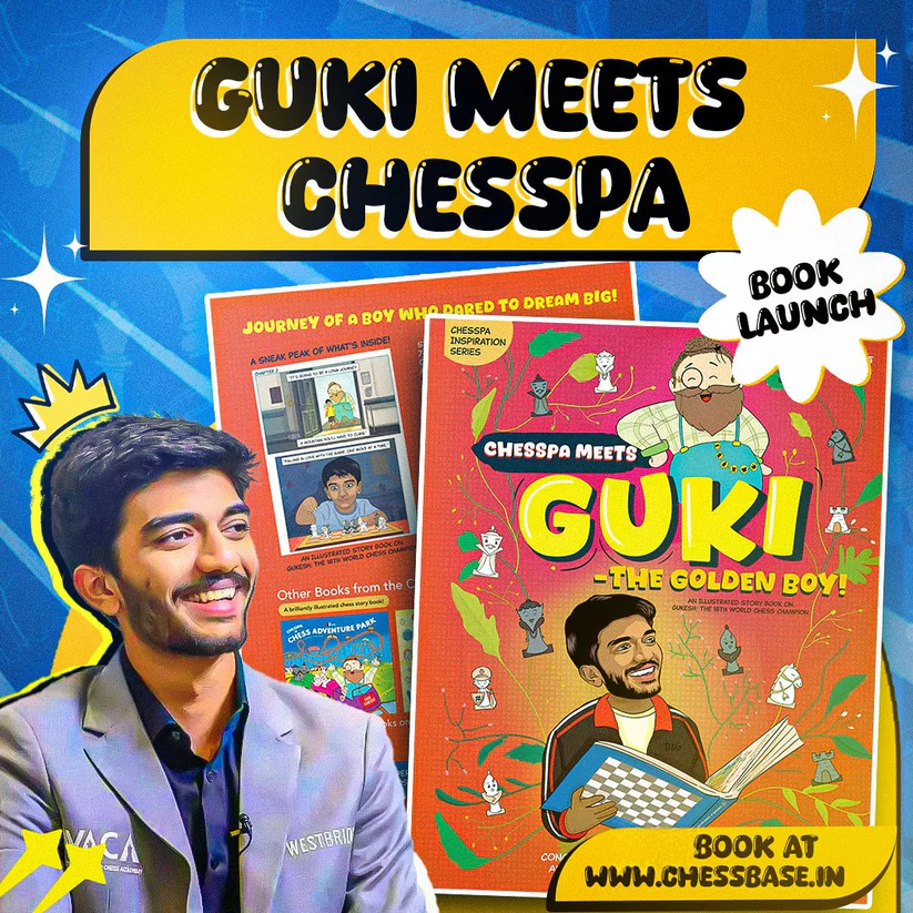 ChessPa Meets Guki- The Golden Boy! | Life story of World Chess Champion Gukesh